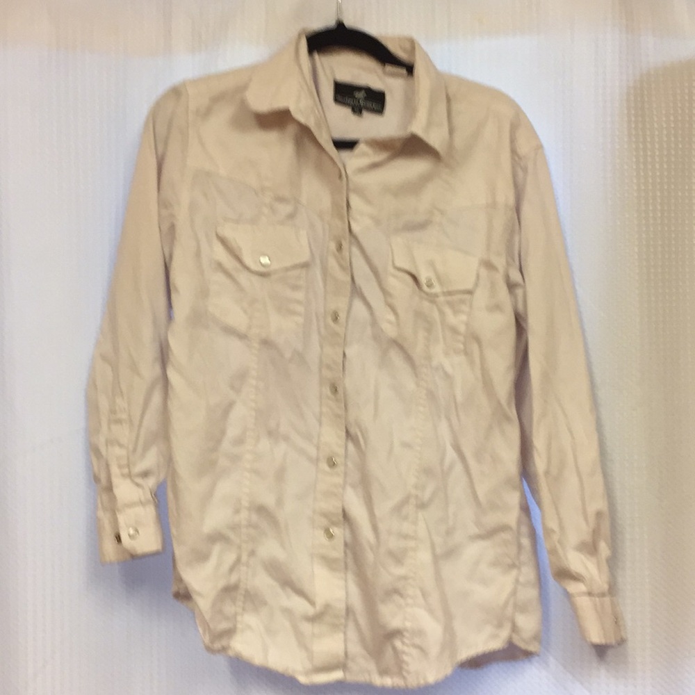 🦄FINAL MARK DOWN 🦄western Shirt with pearl snaps
